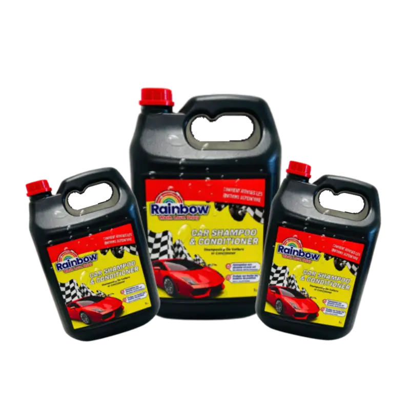 Rainbow Car Shampoo Product